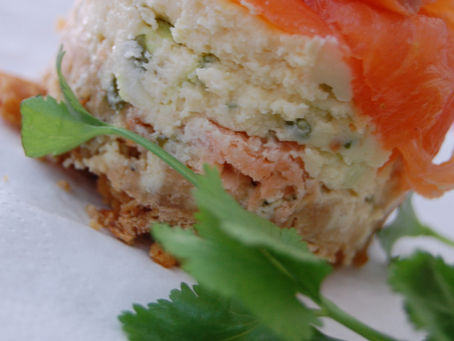 Cheesecake aux 2 saumons