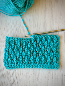 Crochet Alpine Stitch