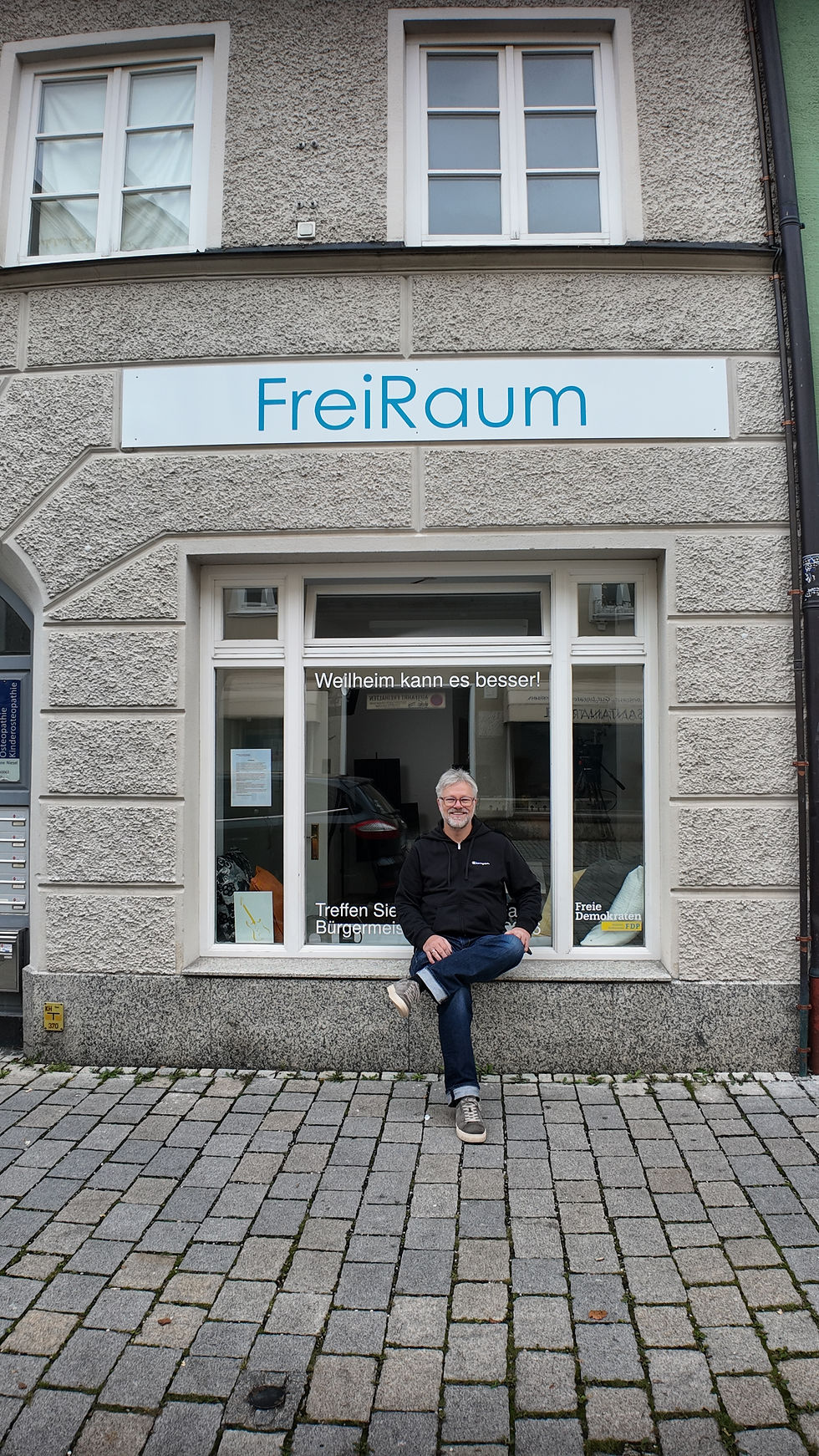 Eröffnung des „FreiRaums“ in Weilheim