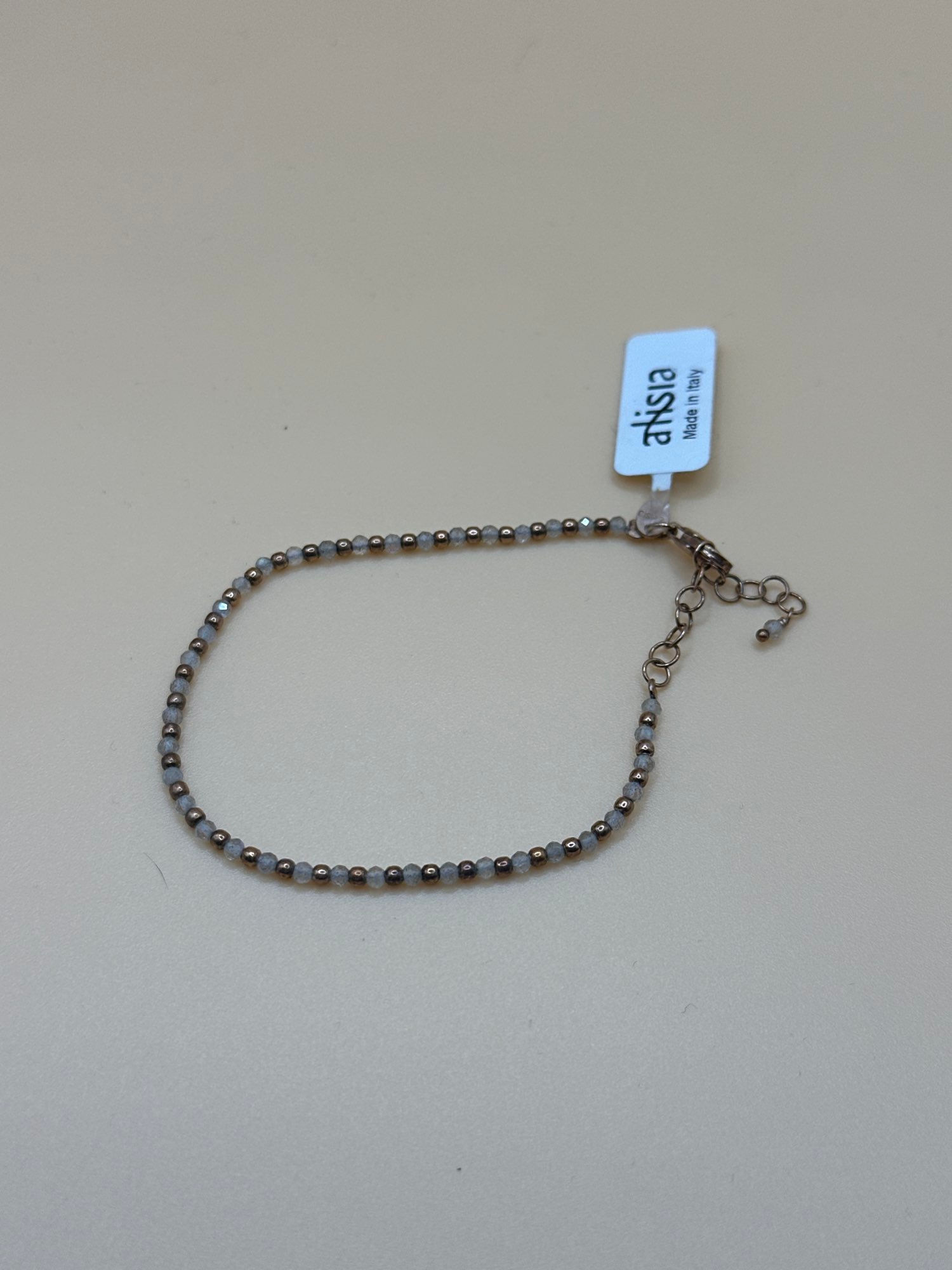 Bracciale Alisia Argento e Labradorite Naturale