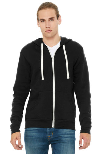 Thumbnail: BELLA+CANVAS ® Unisex Triblend Sponge Fleece Full-Zip Hoodie