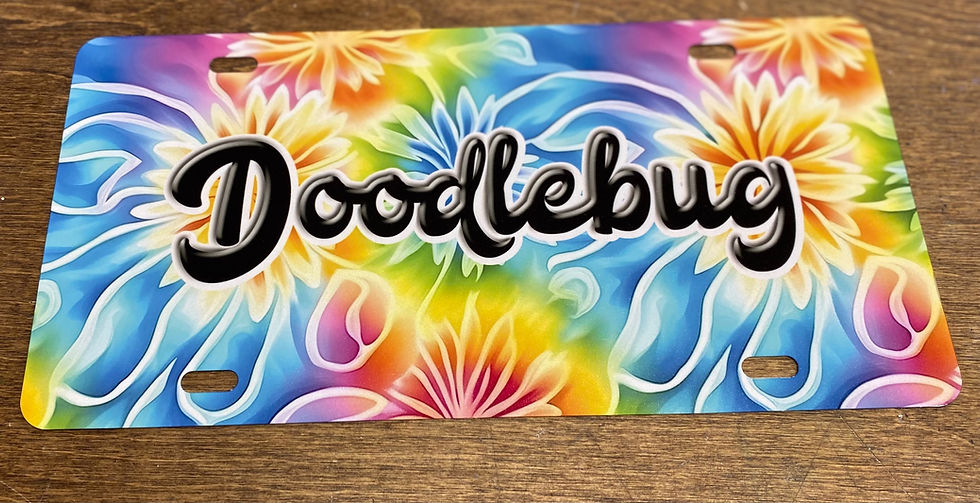 Thumbnail: License plate - Aluminum