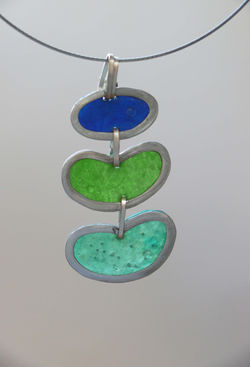 "Water, Earth, Air" necklace