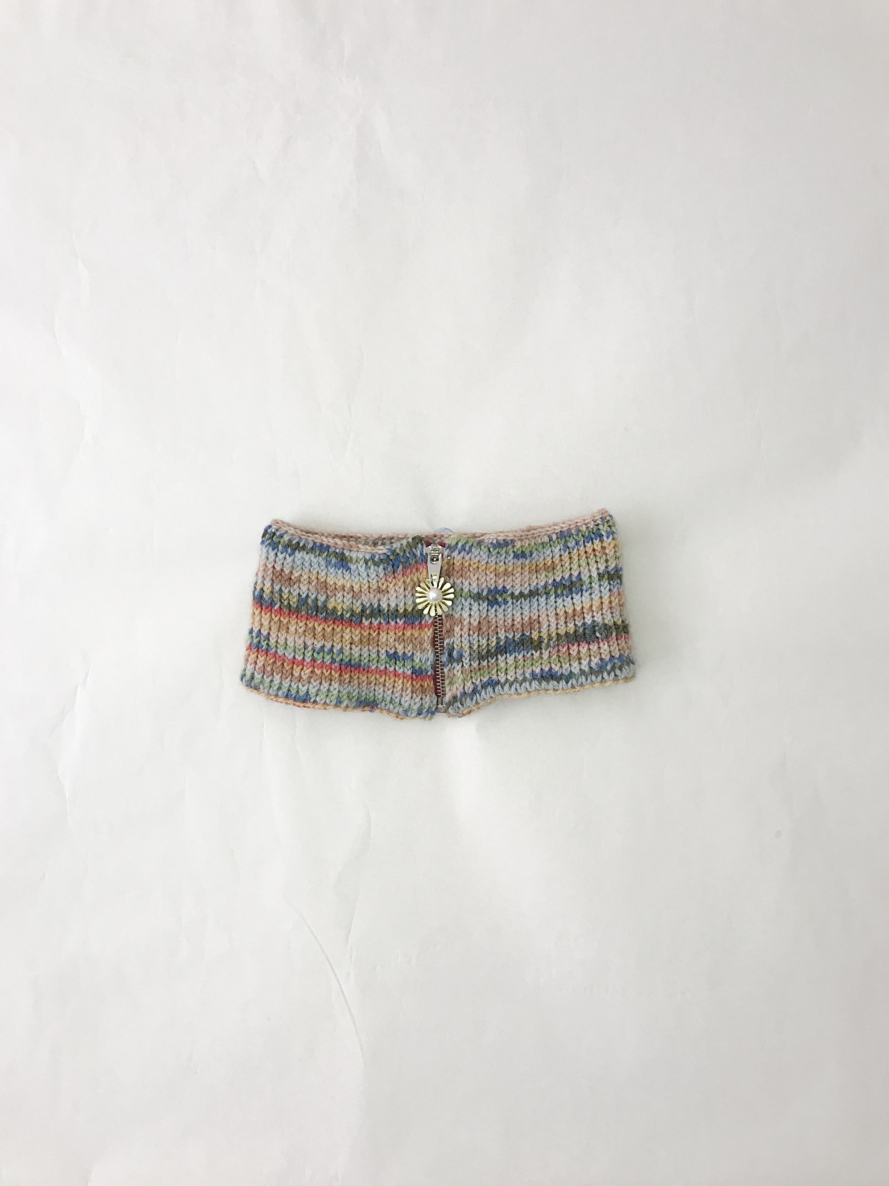 farfarnet RIB NECK WARMER (DAWN SKY)