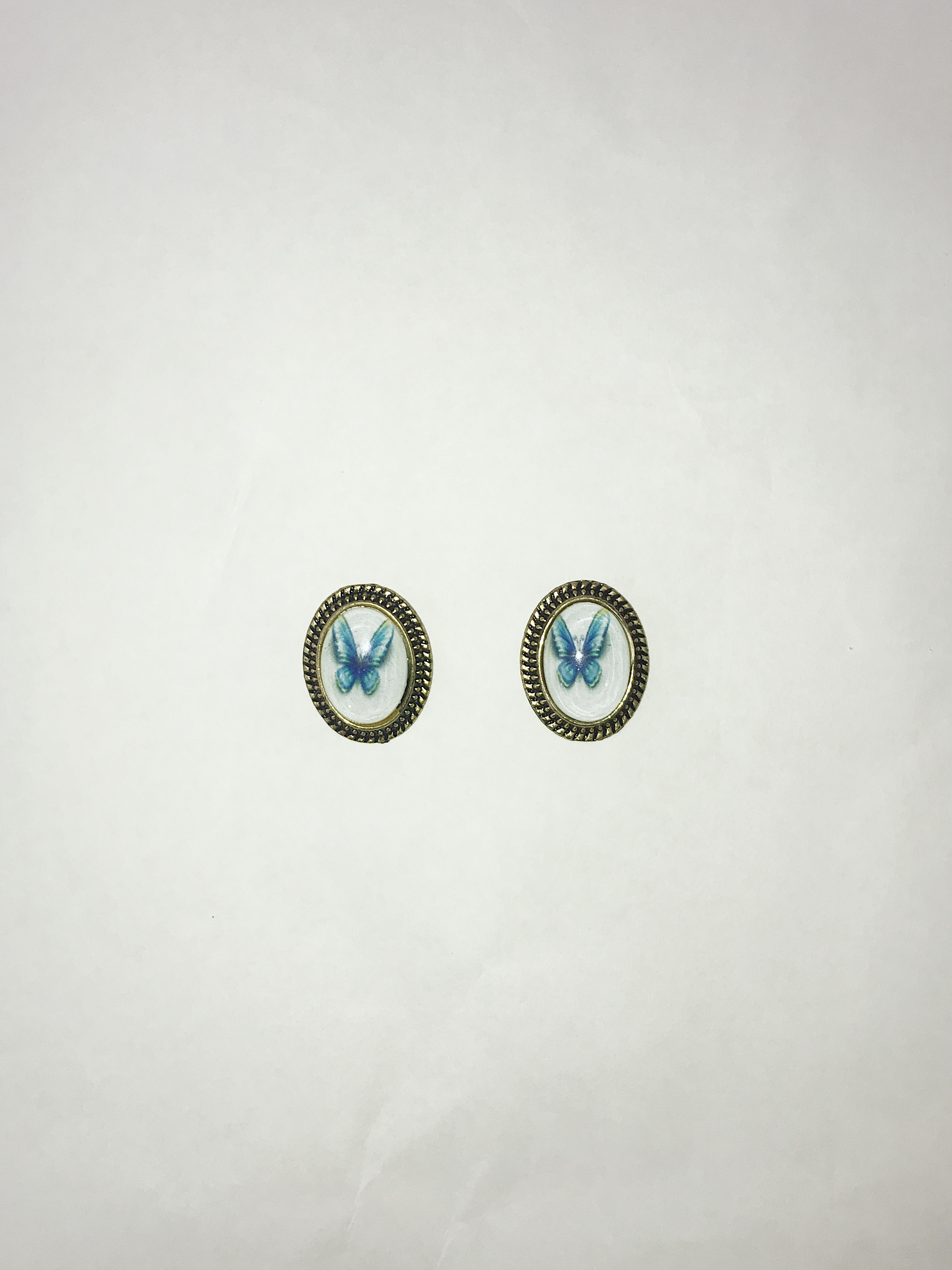 VINTAGE BUTTERFLY EARRINGS