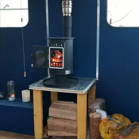 poele à bois pour cabinet cosy et chaleureux pour massage detente