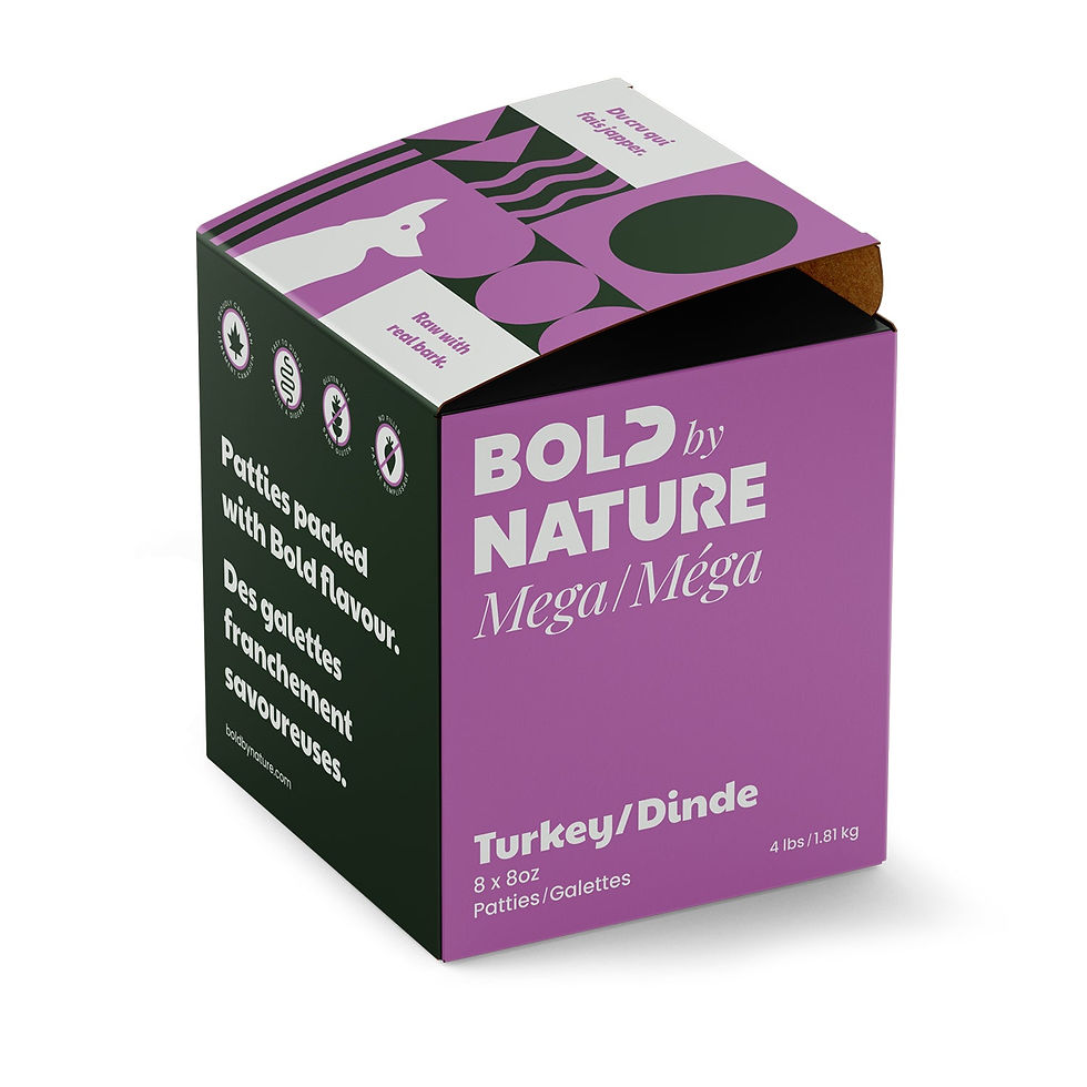 Bold Raw Turkey Patties 8 Pack 8oz