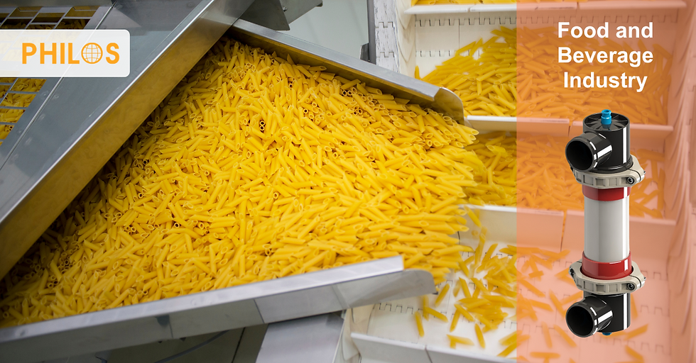 PHILOS Membrane Humidifier. Food & Beverage Industry Application