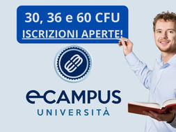 Percorsi abilitanti 60 e 30 CFU: iscrizioni aperte fino al 24 giugno 2026 con Ecampus. Lezioni nel periodo estivo e riconoscimento crediti. Tutte le info