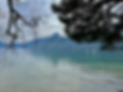 Lac du bourget, plage de brison et dent du chat