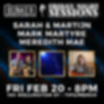 Sarah & Martijn, Mark Martyre, Meredith Mae - Friday Night Sessions