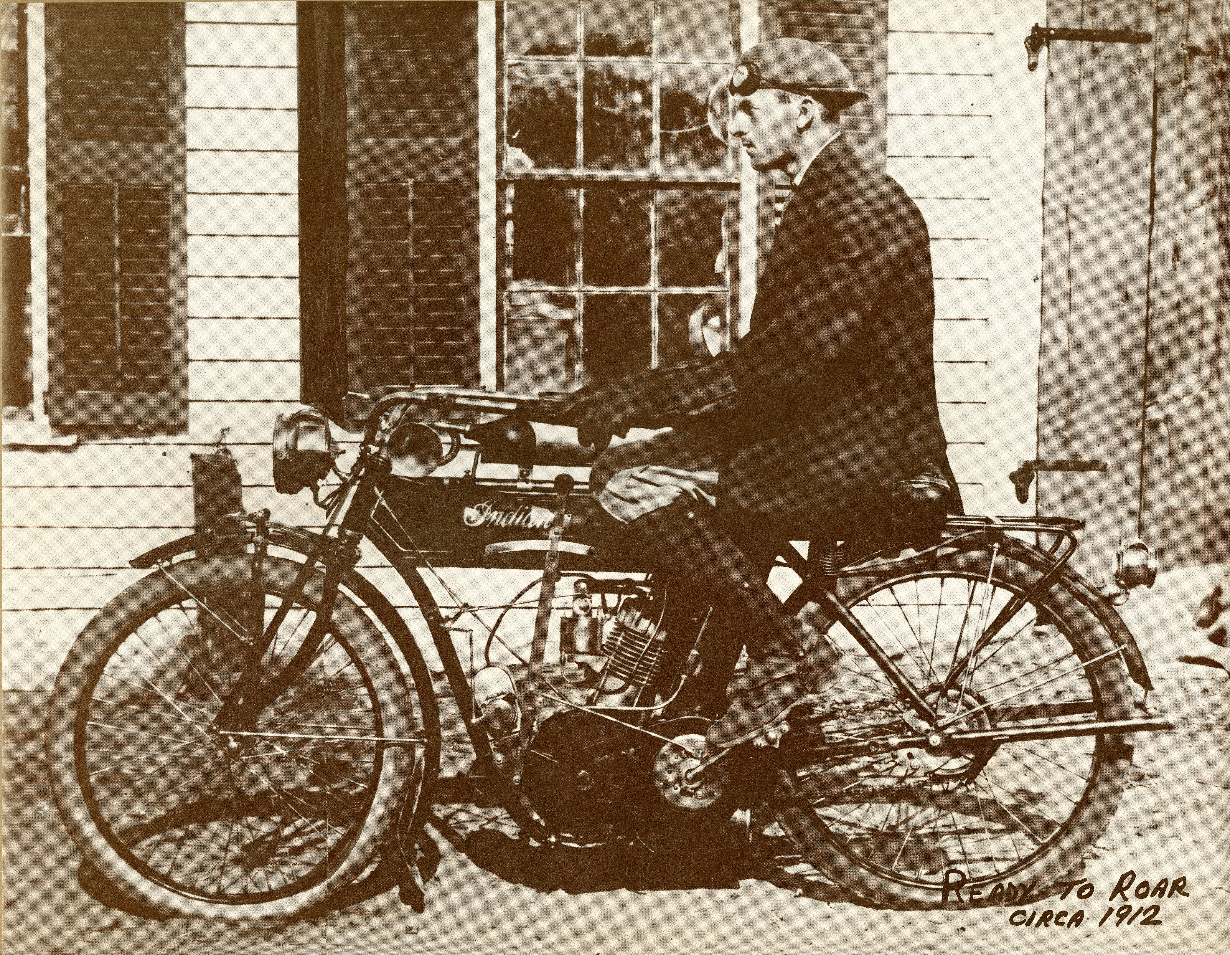 1912 Indian Motorcycle Print
