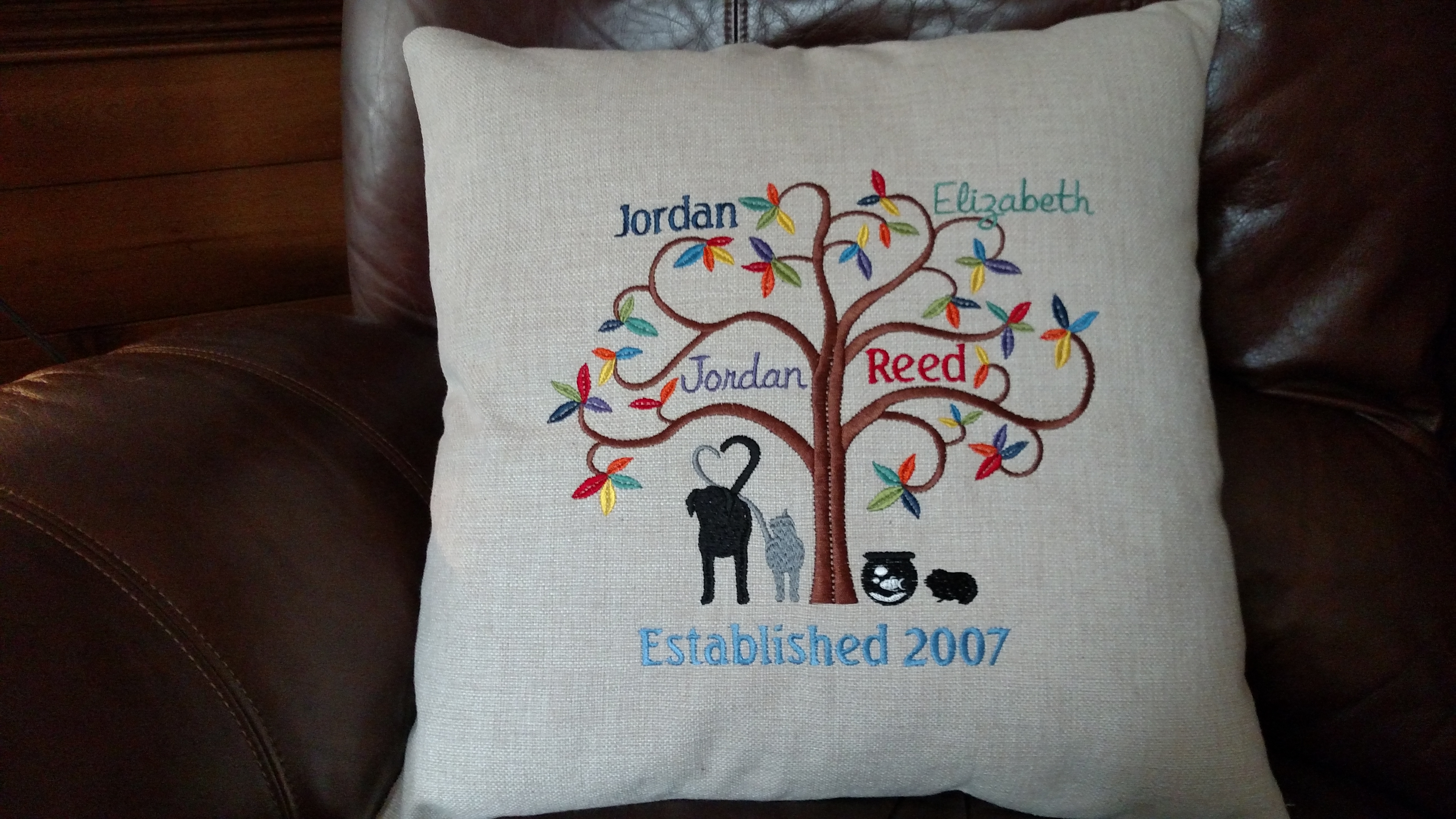 Family Tree Pillow