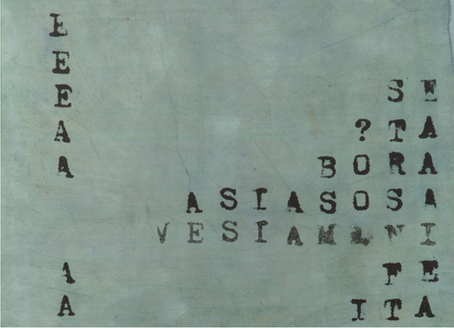 Vincenzo Agnetti, oltre il linguaggio, 1969