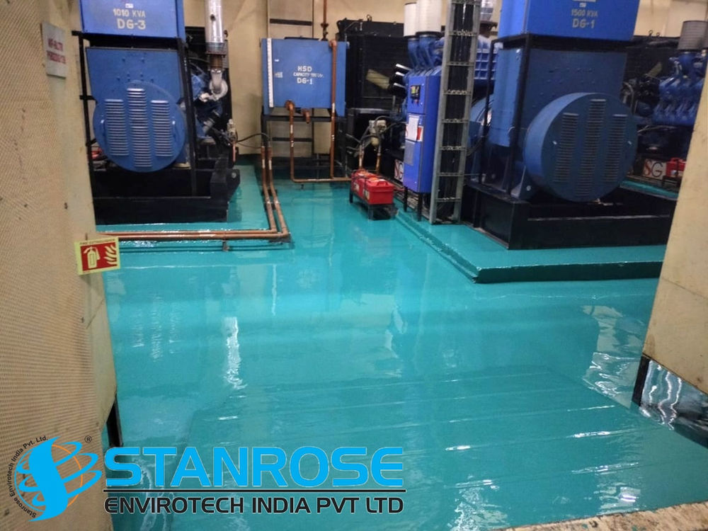 Dielectric High Voltage Insulation Epoxy Flooring Panel Room work