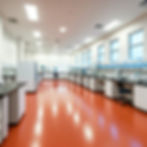 epoxy flooring in laboratory office area