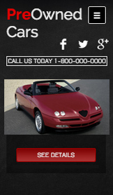 Se alle skabeloner hjemmesideskabeloner – Bilforretning