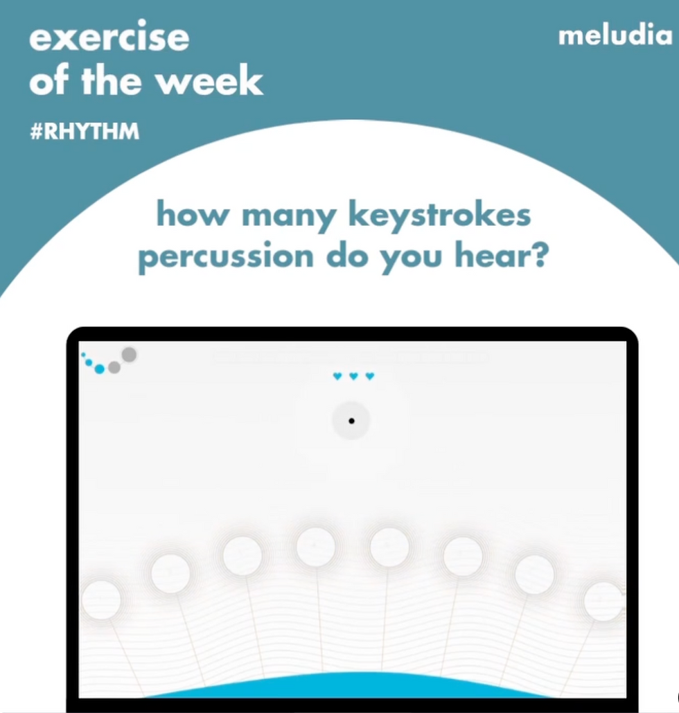 Meludia Rhythm Exercise