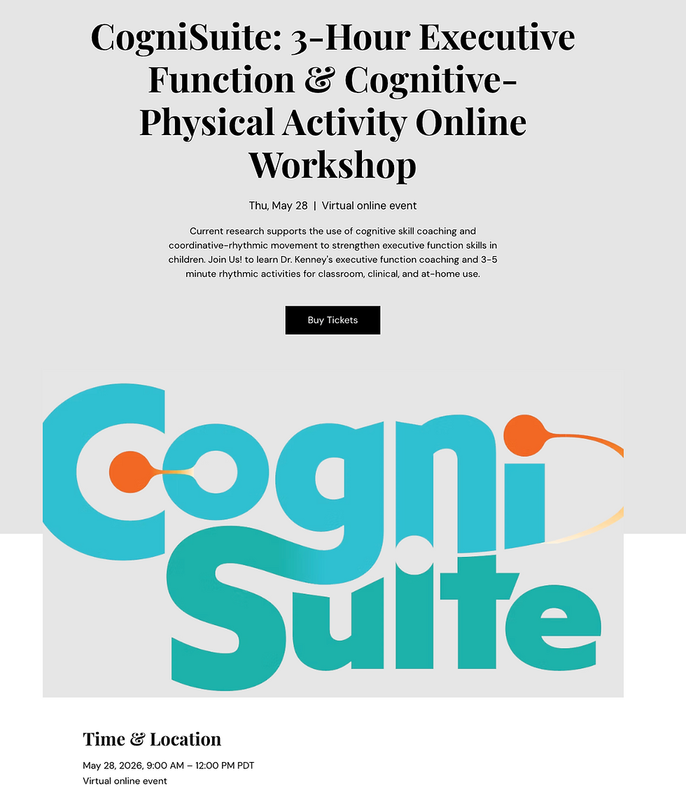 3-Hour CogniSuite Workshop