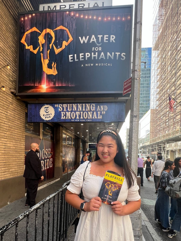 Infront of the Imperial Theatre