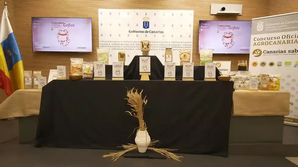 El gofio de El Hierro brilla en Agrocanarias 2025 y se corona entre los mejores del Archipiélago