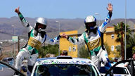 Los herreños Zósimo Hernández y Mayte Gutiérrez hacen historia en el Rally Islas Canarias