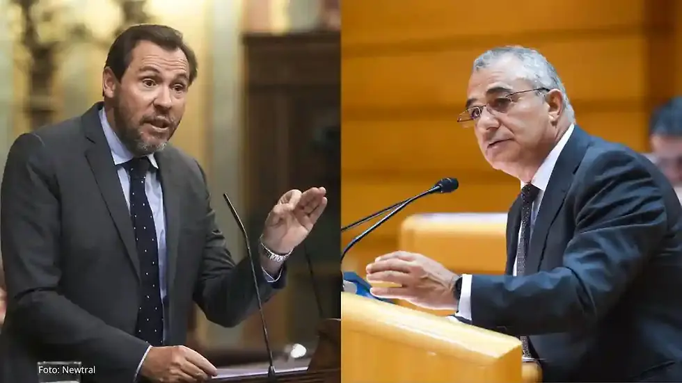 Óscar Puente se compromete a recibir al senador Javier Armas para tratar la situación del aeropuerto de El Hierro