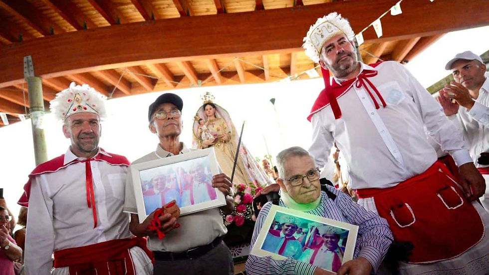 La lluvia da una tregua y El Golfo celebra su Fiesta en honor a La Virgen de Los Reyes antes de su traslado a San Andrés