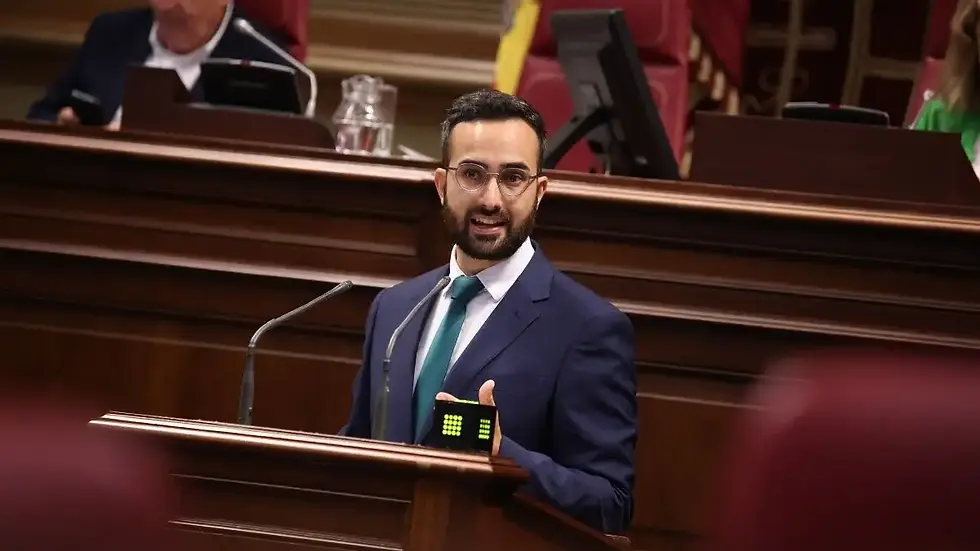 Raúl Acosta (AHI) respalda los Presupuestos de Canarias 2026 por su inversión “histórica” de 65,6 millones para El Hierro