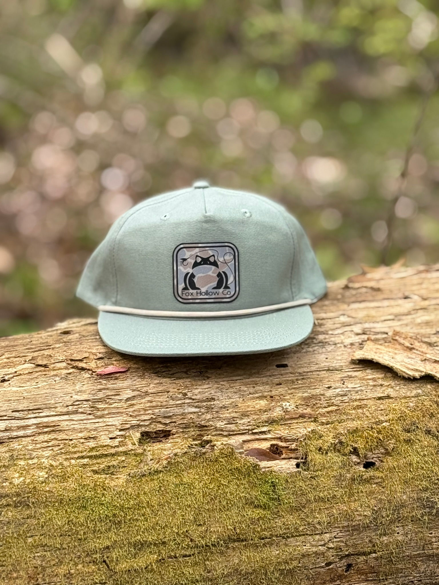 Barnacle Green Rope Hat