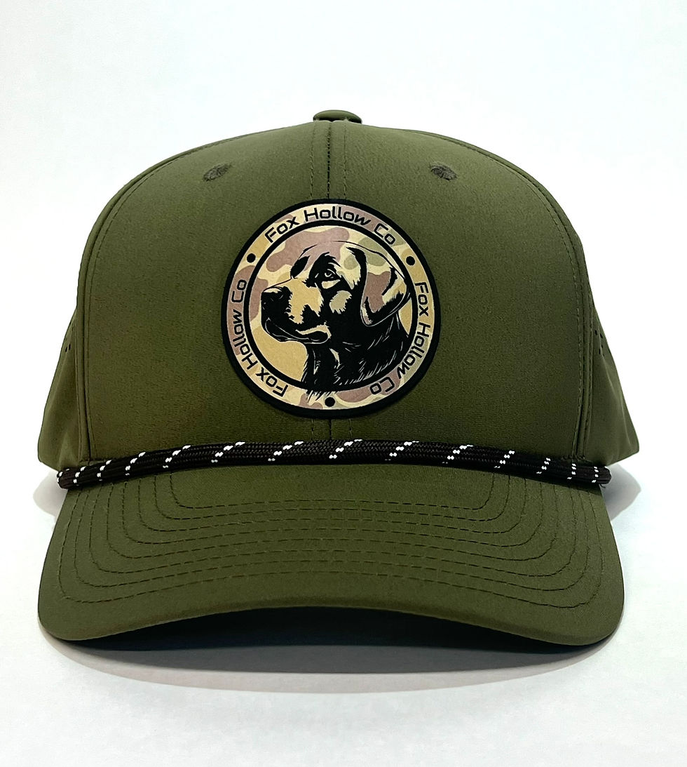 Olive Green Rope Hat