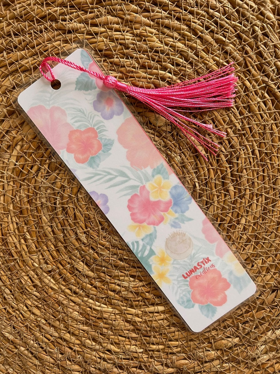Miniature : Marque page plastifié Tropic 