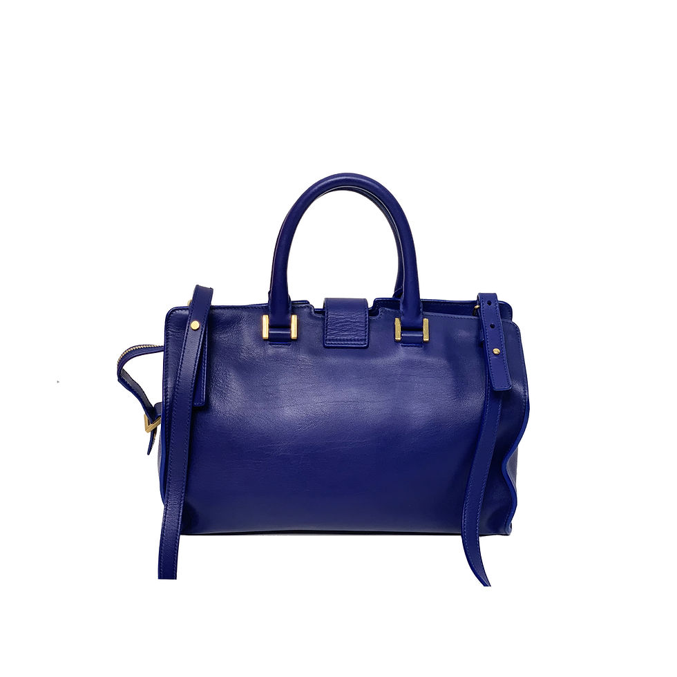 Thumbnail: YSL Tote Bag Xanh Tím