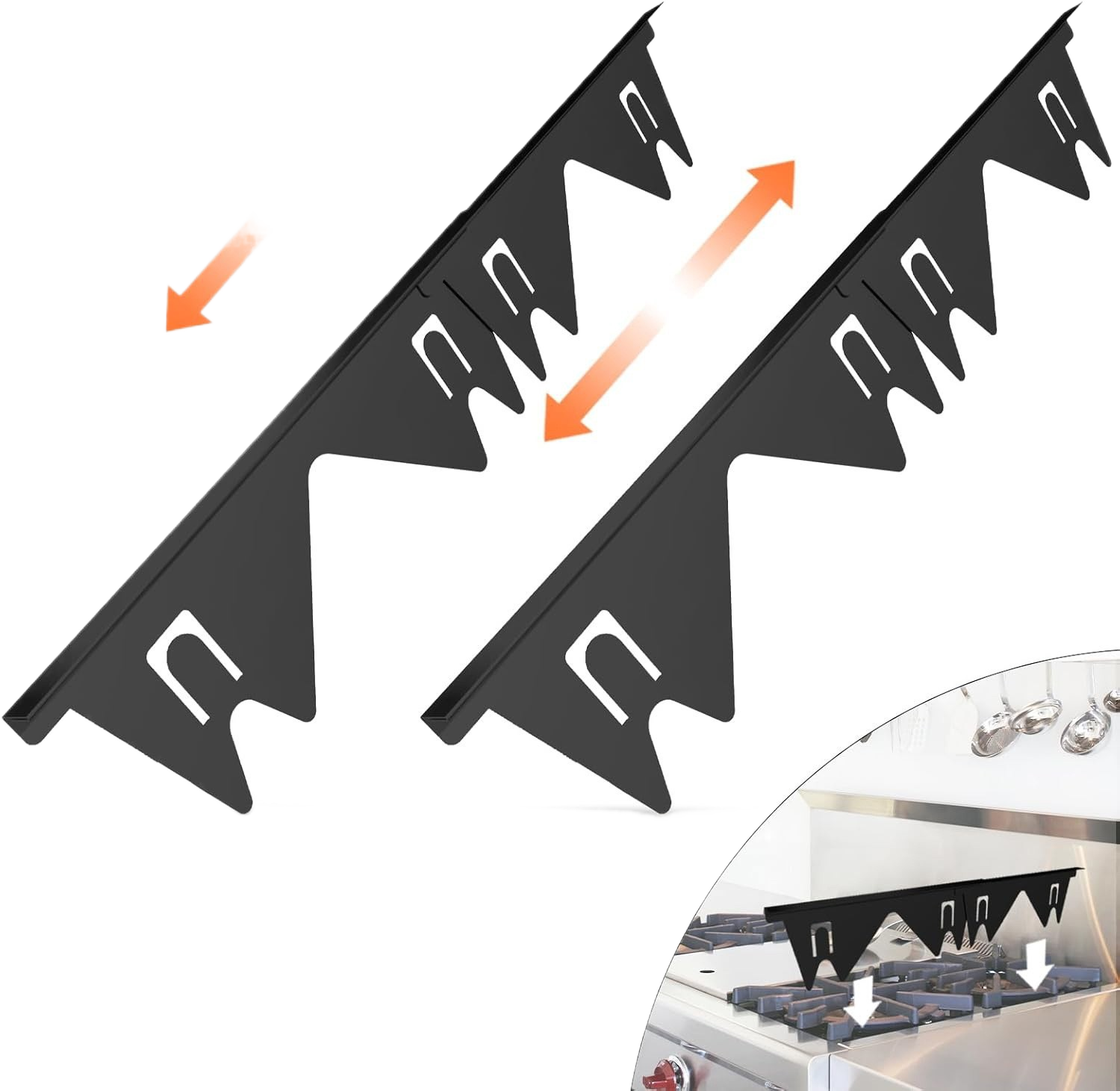GapGuard – Stainless Steel Stove Counter Gap Covers