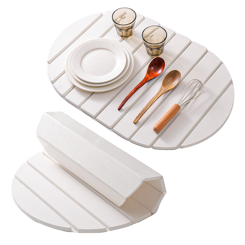 DryGrid – Foldable Diatomite Bath & Dish Drying Mat
