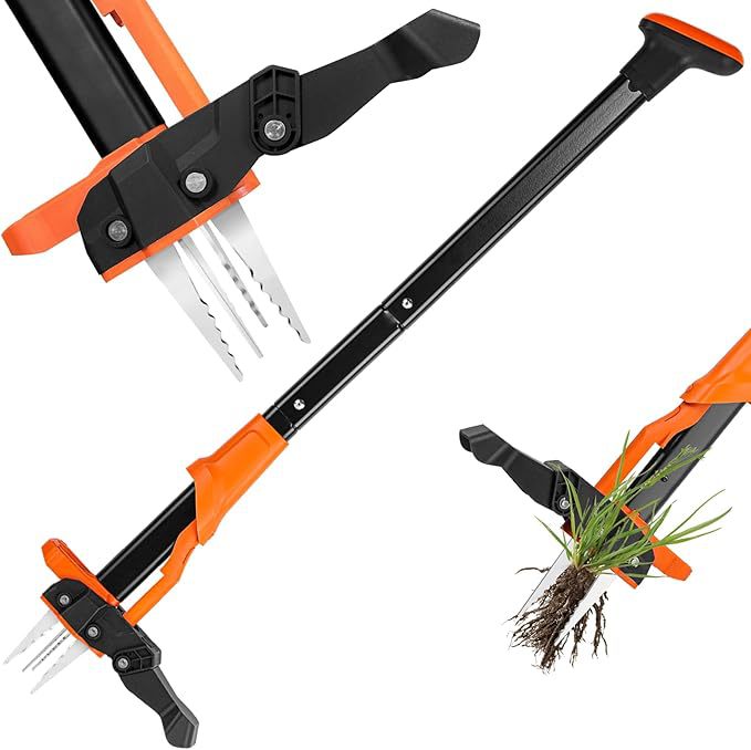 RootGrip – Stand-Up Weed Puller Tool