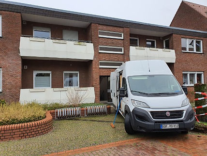 Firmenfahrzeug im Einsatz