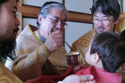 聖体礼儀での領聖