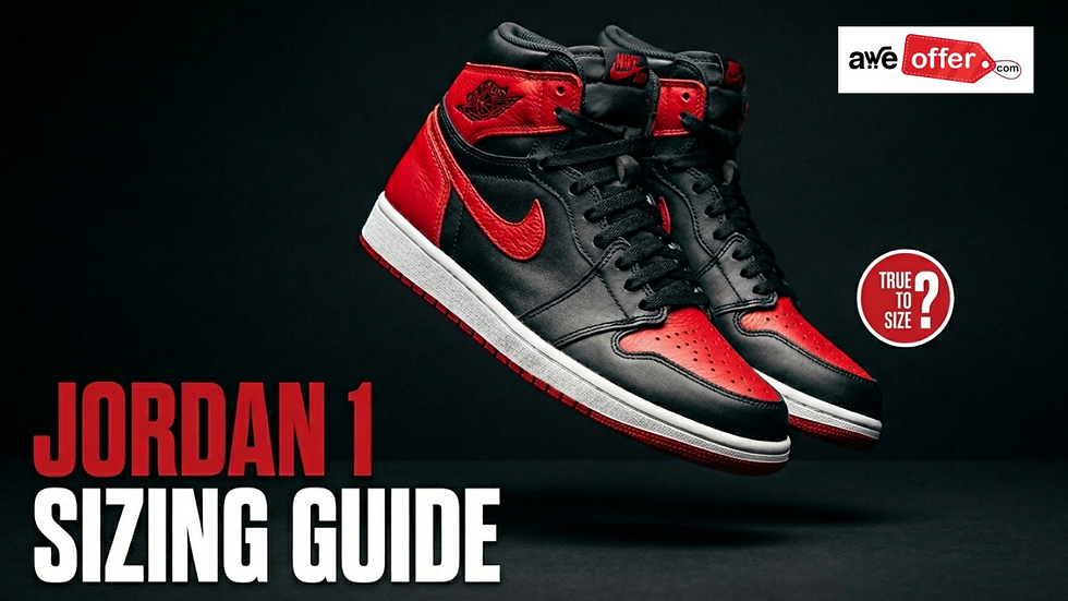 Air Jordan 1 Sizing Guide: Do They Actually Run True to Size?