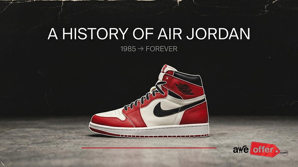 The Sneaker That Started It All: A History of Air Jordan