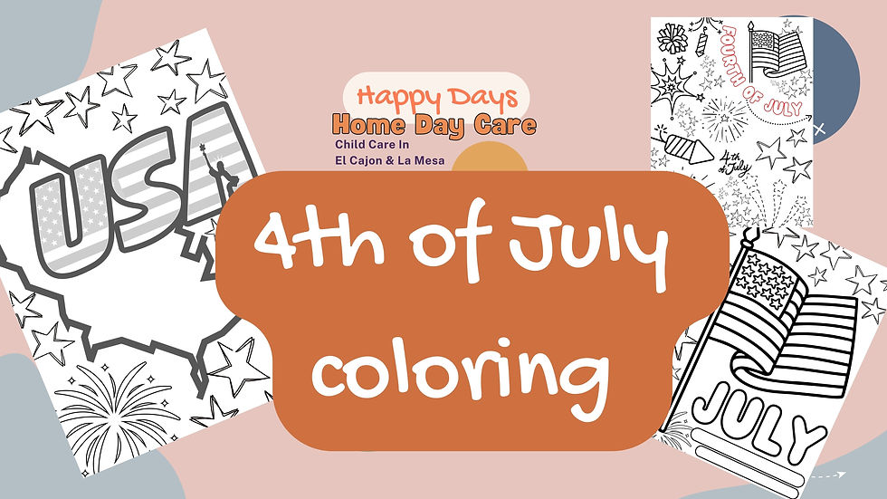 pdf free print for day cares in El cajon