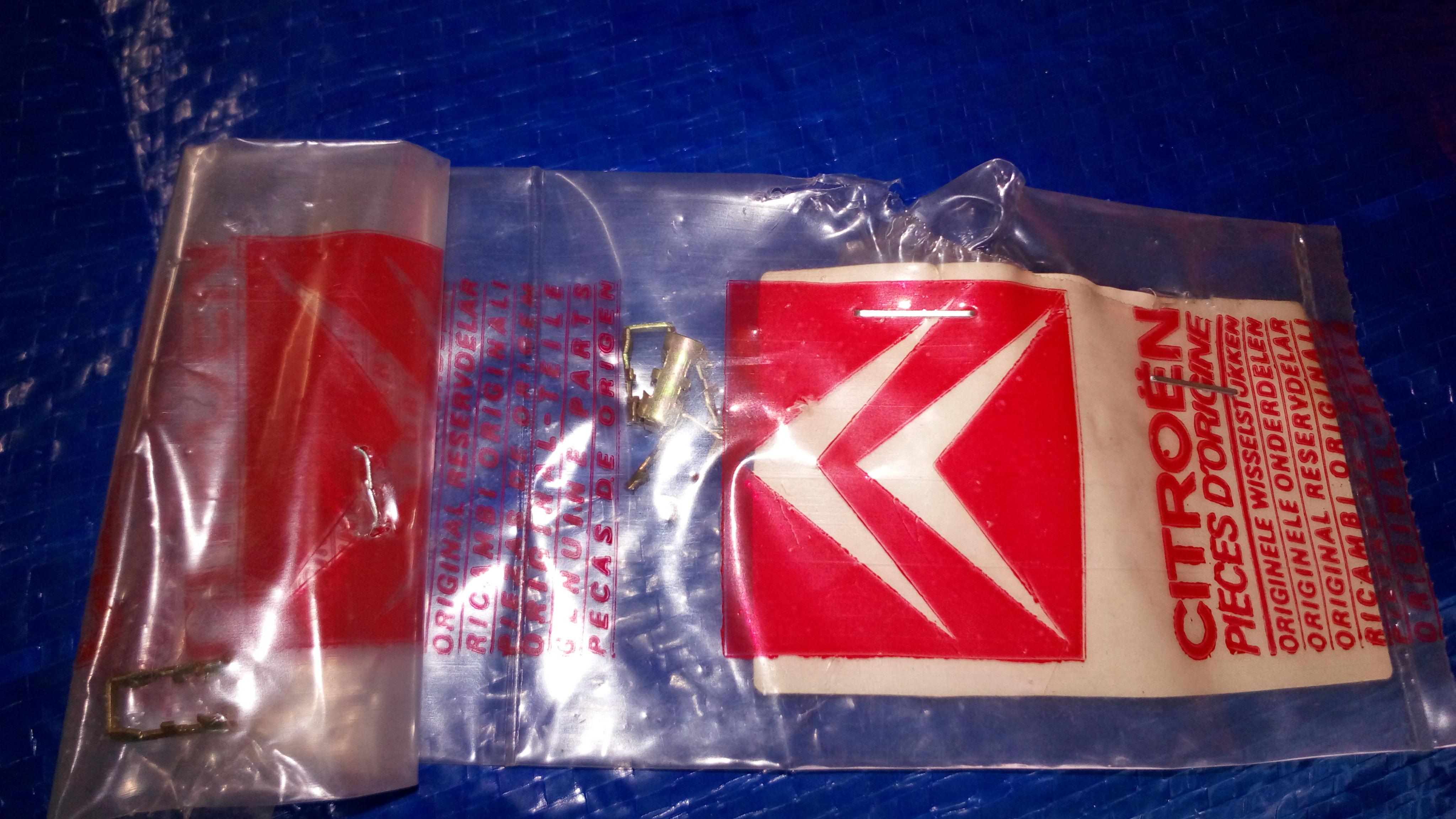 Buitenspiegel verstelknop bev.klem Citroën BX II