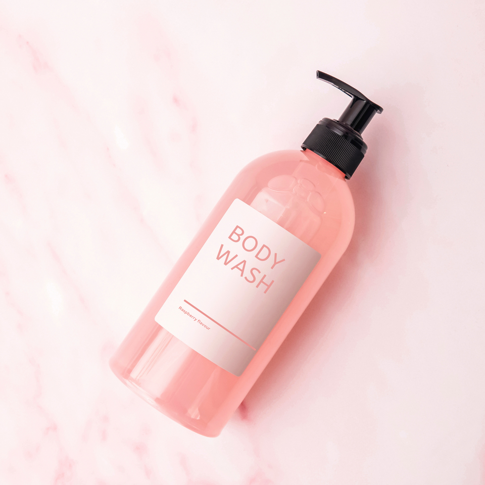 Pink and Red Skincare Beauty Product Feature Instagram Post