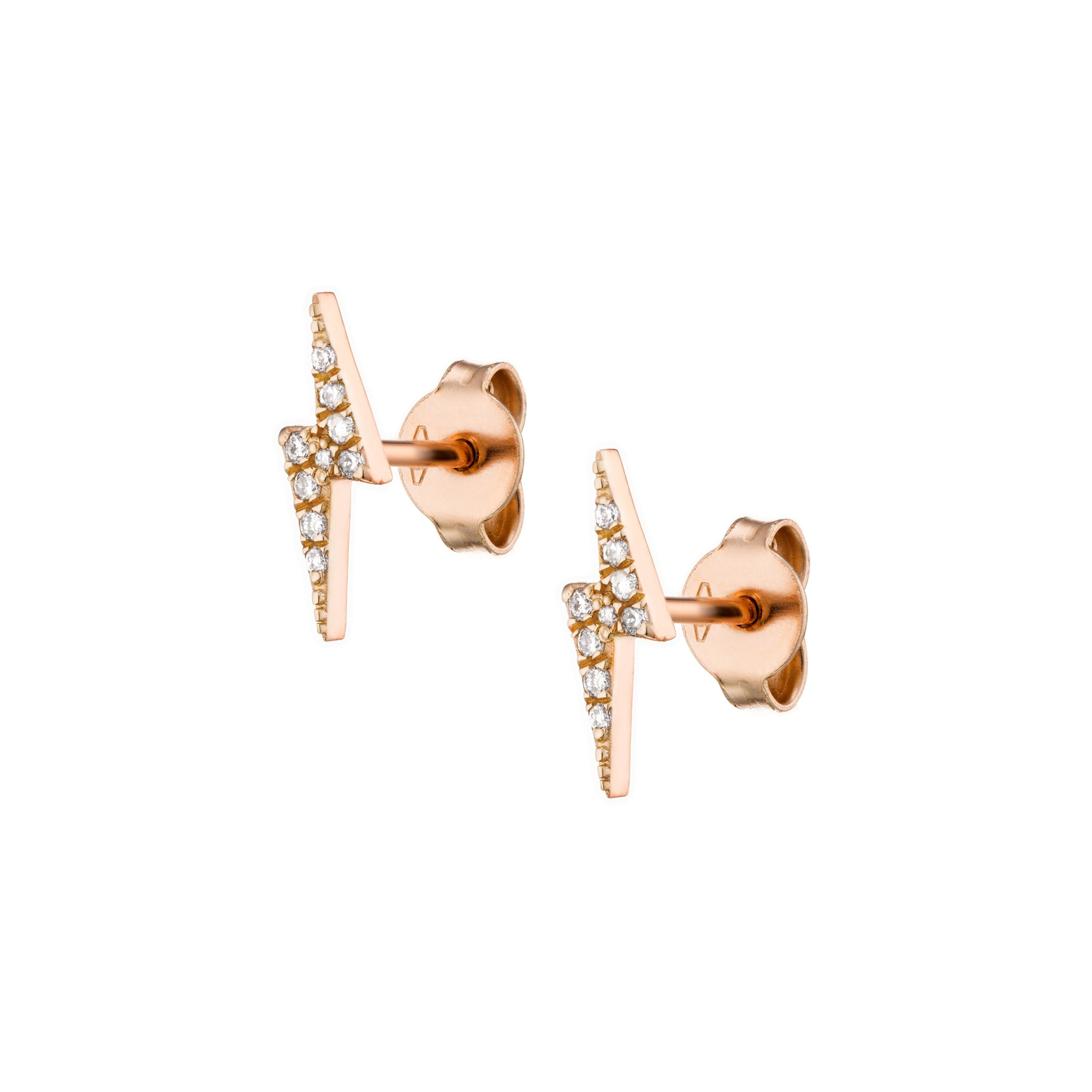 Single Sparkle diamond earring