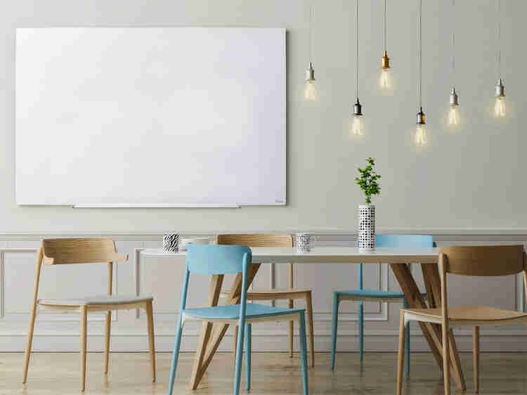 לוח מחיק לוח מגנט לחדר ישיבות לוח זכוכית מעוצב של ביקליר Bclear