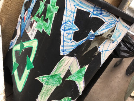 "That's our recycling bin"