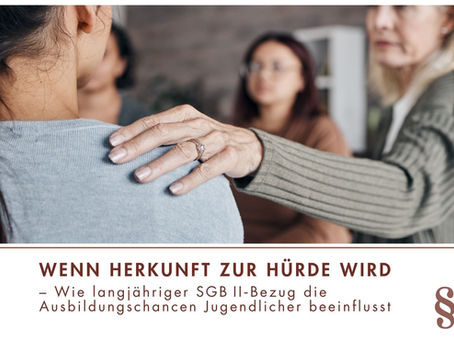 Junge Erwachsene im Beratungskontext – Symbolbild für Unterstützungs- und Bildungsangebote für Jugendliche und junge Erwachsene im SGB II