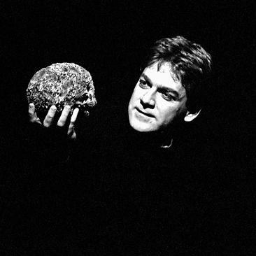 HAMLET by Shakespeare ; Kenneth Branagh as Hamlet ; Directed by Adrian Noble ; Royal Shakespeare Company ; at the Barbican, London, UK ; 1992 Credit: Pete Jones