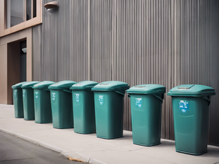 Hygienic Trash Can Sanitization for Commercial Properties