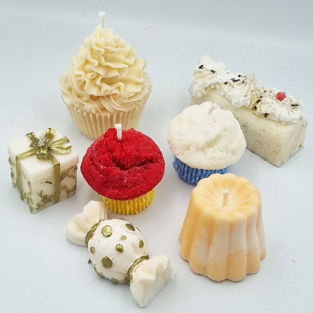 Bougies gourmandes (petits cadeaux invités)
